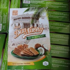 Bánh hộp dừa nướng Thái Bình 230g - Đặc sản Quảng Nam chính gốc