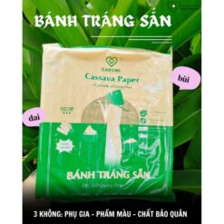 500g bánh tráng sắn Caromi- Đặc sản Quế Sơn, Quảng Nam