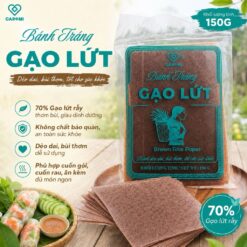 150g bánh tráng gạo lứt Caromi ăn kiêng
